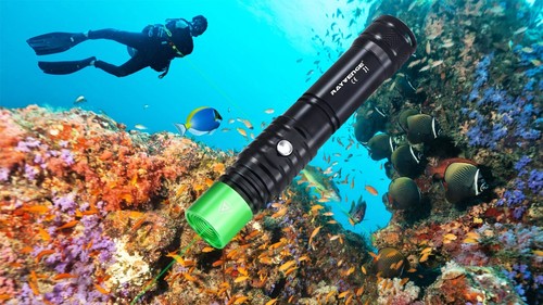 Scuba Diving Green Laser Flashlight Narrow Beam - For Dive Instructors - Picture 5 of 8