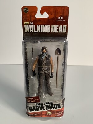 Mcfarlane The Walking Dead Grave Digger Daryl Dixon 5” Action