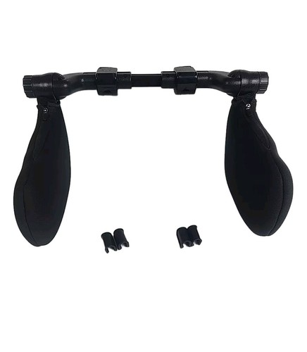 Car Sleeping Headrest Best Neck Travel Pillow Black Universal - Bild 2 von 3