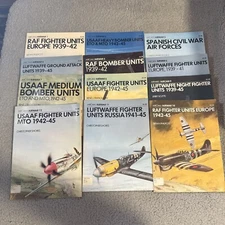 Aircam/Airwar Set of 12 Books PB Aircraft, Air Force, Airplanes Military History
