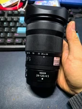 Square Metal Aluminium alloy Lens Hood with Cap For Nikon Z24-120 Z28-400mm Lens