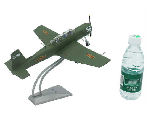 1:32 CINA CJ-6 aereo da addestramento caccia addestratore pressofuso modello aereo militare - Foto 4 di 6