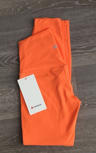 NWT Lululemon Align Pant Size 6 Orange 