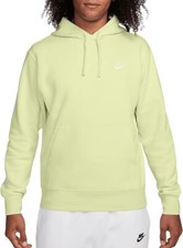 Mens Nike Sportswear Club Fleece Hoodie - Size Small BV2654-331 - Luminous Green