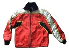 Dainese Motorcycle Jacket Vintage 70s Red Size 48 mod. Barry Sheene