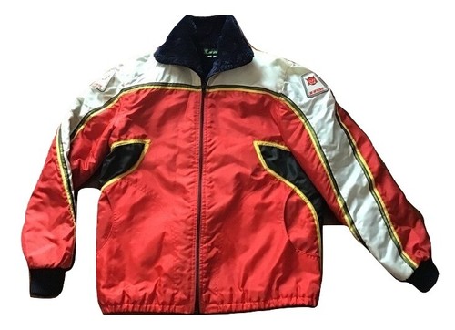 Dainese Giubbotto per moto Vintage anni 70 Giacca Rossa Tg 48 mod. Barry  Sheene | eBay