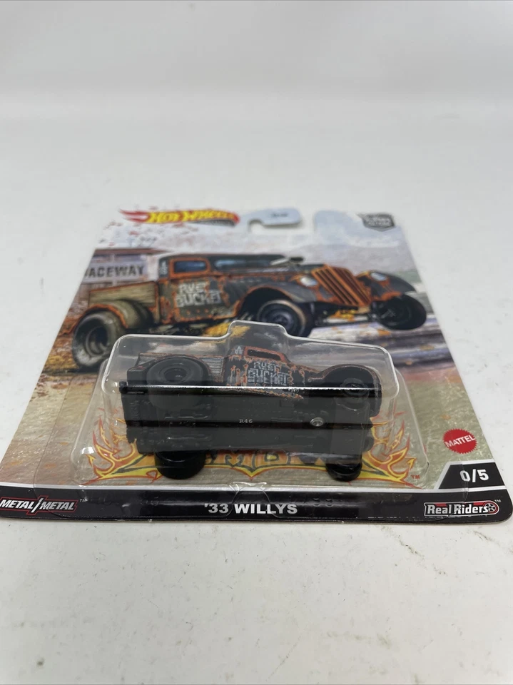 Hot Wheels 2023 Car Culture Premium '33 Willy's Chase 0/5 error falta rueda Foto 4 de 4