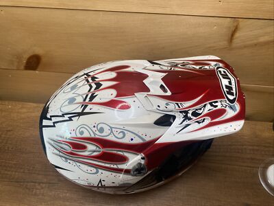 hjc cl x5n fang helmet HJC CL-X5N Fang Skull MX Motocross Helmet Size Small Dirt Bike Racing  Offroad