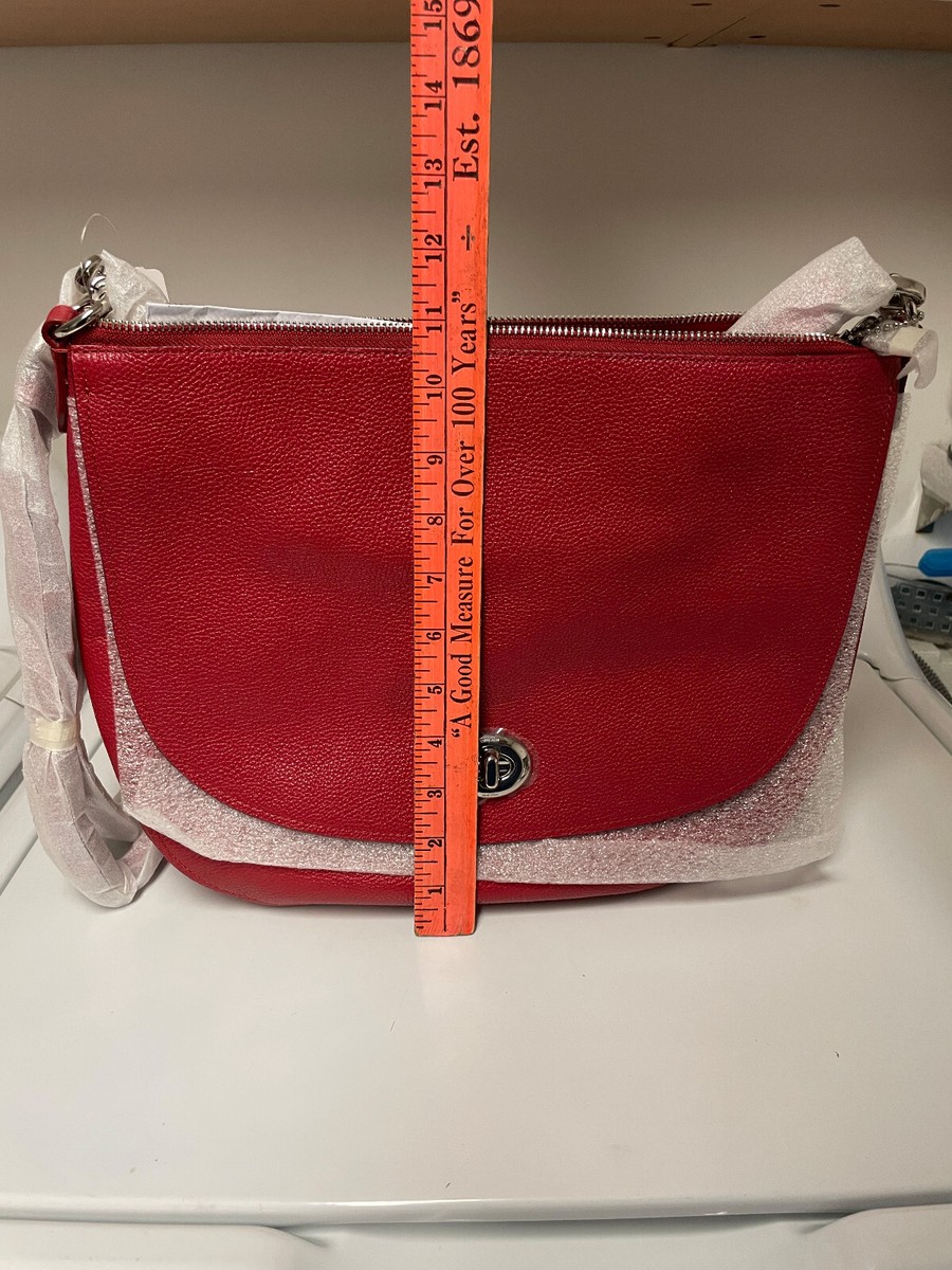 バッグ Vintage Coach Turnlock Shoulder Bag Red Rare COACH Old Legacy Amanda 19925 Turn Lock Shoulder Bag Leather