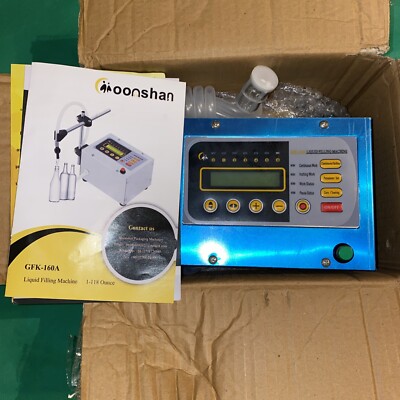 Moonshan GFK-160A Liquid Filling Machine Bottling Diaphragm Pump Digital