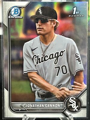 Jonathan Cannon Chicago White Sox 2022 Bowman Draft Chrome Refractor