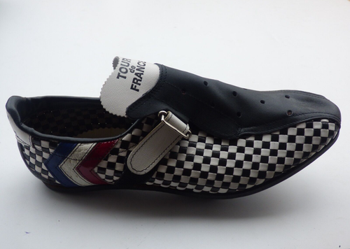 VIGORELLI TDF BRAIDED LEATHER BICYCLE SHOES SIZE 41 - NOS - NIB - Picture 9 of 13
