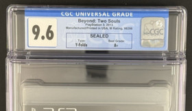 Beyond: Two Souls (Sony PlayStation 3, 2013) Sealed Graded CGC 9.6 A+