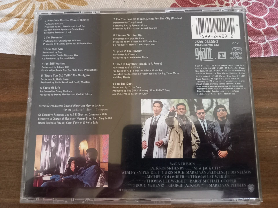 CD - Filmmusik - New Jack City - Original Motion Picture Soundtrack - Bild 2 von 2