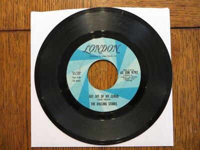 Rolling Stones   Get Off Of My Cloud - 1965 - London 45 LON 9792 7'' Single VG