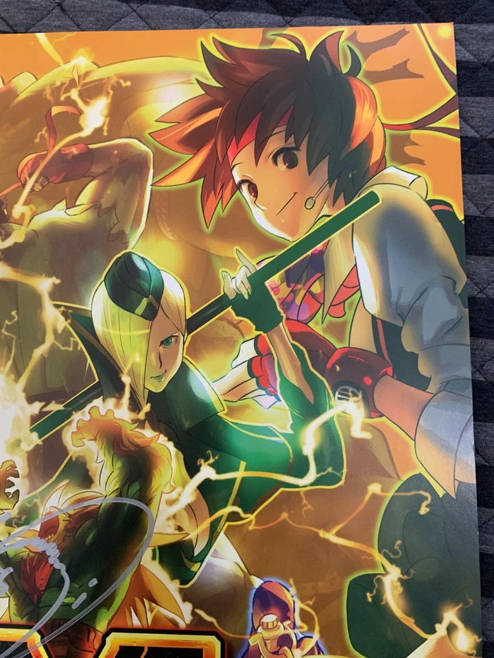 Street Fighter V SDCC 2018 Poster Signed By Yoshinori Ono Autographed Print '18 - Image 3 of 4