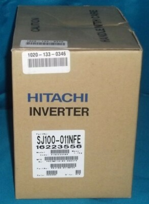 #ad #ad HITACHI SJ100 011NFE AC INVERTER DRIVE INPUT 1.5HP 1.1 Kw NEW $225.00