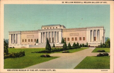 Postcard - William Rockhill Nelson Gallery of Art Kansas City, Missouri 2583