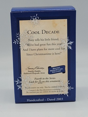 Hallmark Keepsake Christmas Ornament - Cool Decade - 2003 - MIB - Picture 7 of 8