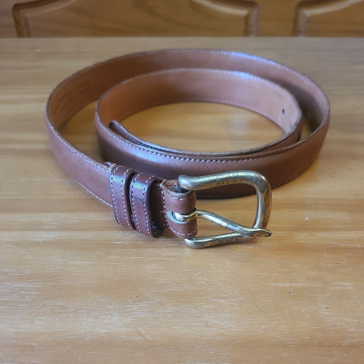 women's coach leather belts