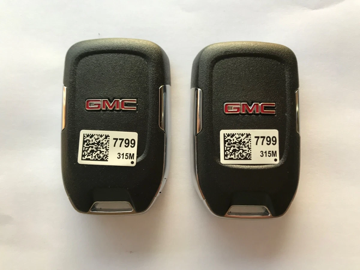 1 OEM GM GMC REMOTE SMART KEY FOB 13547799 HYQ1AS 1AS 3 Button 