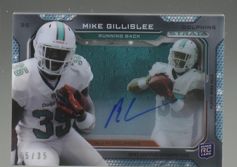 2013 Topps Strata Mike Gillislee #SSR-MGI - 1 of 2