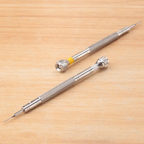 2Pcs/Lot 0.6mm,0.8mm Flat Type Watch Repair Screwdrivers,Watchmaker Repair3650 - Foto 4 di 7
