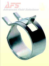 Mikalor Metal Solid SPRING BAND TYPE Fuel Line Hose Clips Silicone Pipe Clamp uk