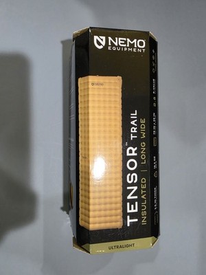 Nemo Tensor Trail Ultralight Insulated Sleeping Pad - Long Wide 76x25in - NEW