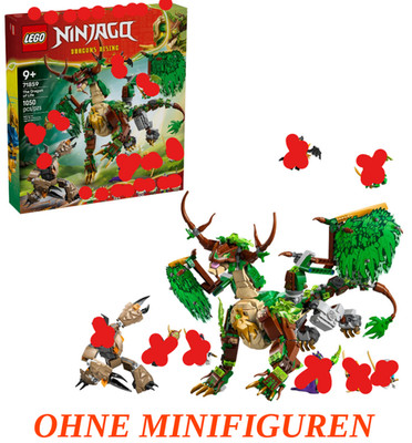LEGO  Ninjago 71859 Der Drache des Lebens | ohne Figuren