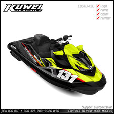 Graphics kit for SEA DOO RXP X 300 325 2021-2026  Decal kit Sticker  W30