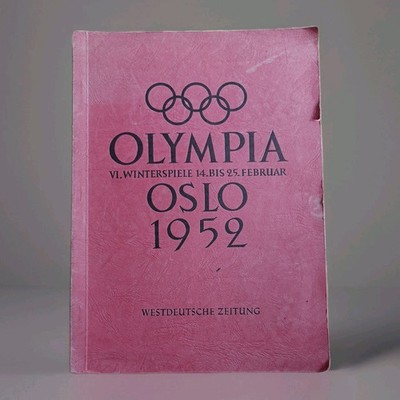 Olympia 1952 VI. Winterspiele Oslo Westdeutsche Zeitung Sammelalbum komplett