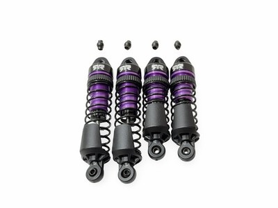 New Arrma Mini Kraton 1/16 Shocks Set Purple Aluminum Absorbers Springs ARA-2762