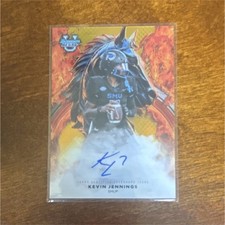 topps 2025 bowman's best university kevin jennings smu workhorse auto /50