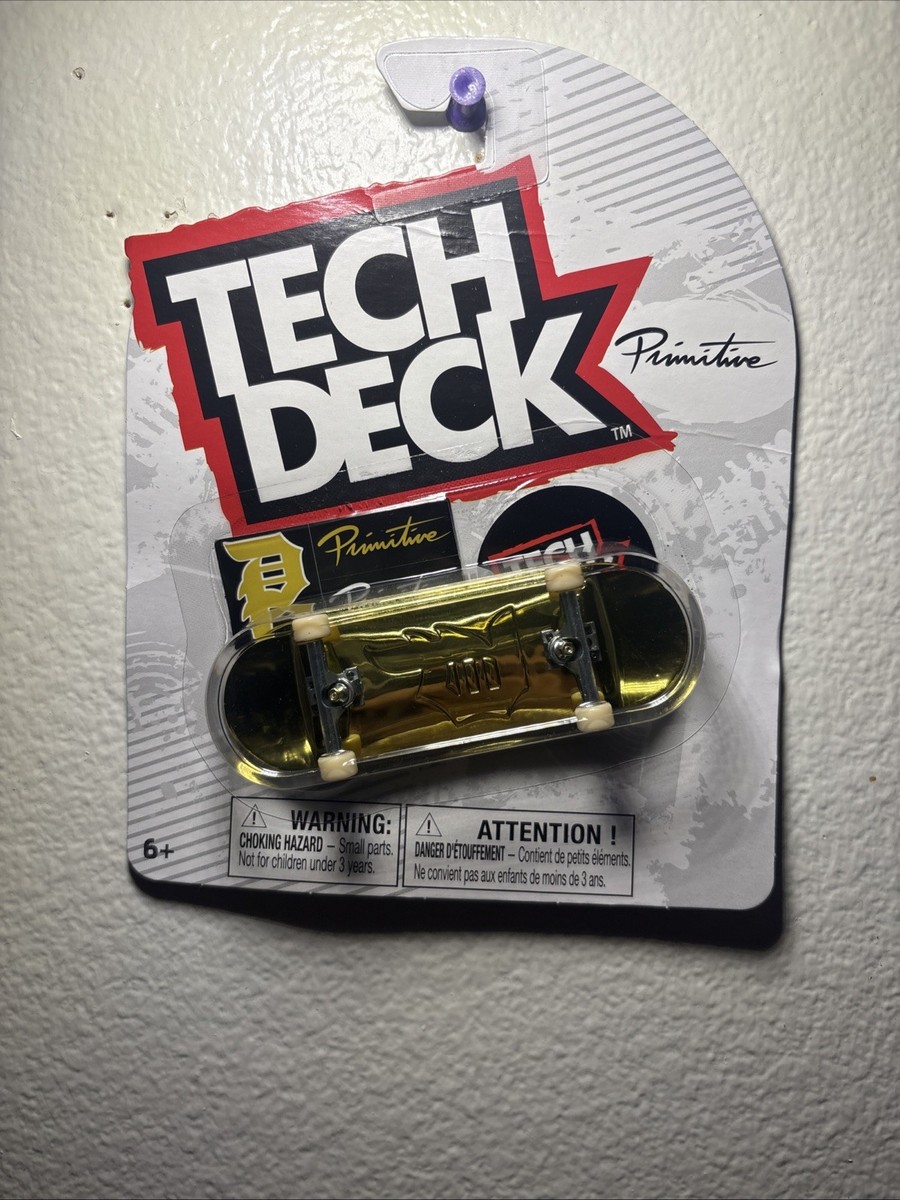 Tech Deck Primitive Solid GOLD Ultra Rare CHASE Fingerboard