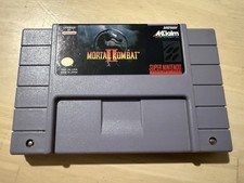 Nintendo Mortal Kombat II Nintendo SNES Game Cartridge NTSC-U/C US/Canada