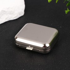 Stainless Steel Square Pocket Ashtray metal Ash Tray Pocket Ashtrays With Lids