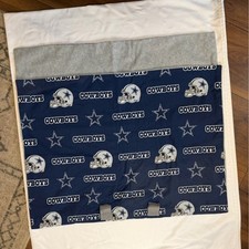 Handmade baby Dallas Cowboys car seat canopy cover