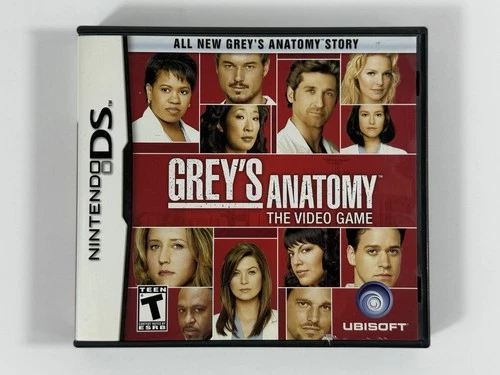 Grey’s Anatomy The Video Game Nintendo DS 2009 CIB Complete With Manual Tested