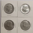 2025 P&D Kennedy Half Dollars + 1776-1976 P&D Bicentennial 4 Coin Set