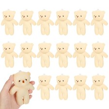  18 Pcs Orsi Piccoli Orsetti Figure Di Animali Portachiavi Peluche