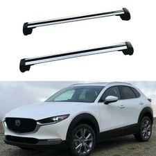 Roof Rack Cross Bars Fit for Mazda CX-30 CX30 2020-2025 Cargo Bar Luggage Silver