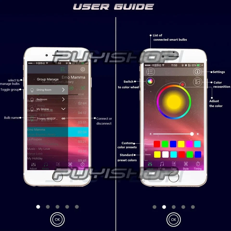 RGB Negro Parrilla LED Emblema Logo Insignia Luz Para Mercedes Benz Clase C GLK Snap Foto 4 de 4