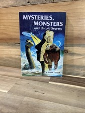 Mysteries Monsters Untold Secrets By George Laycock 1978 Scholastic Paperback Mysteries Monsters Untold Secrets By George Laycock 1978 Scholastic Paperback