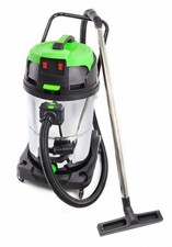ASPIRADORA INDUSTRIAL SECO Y HUMEDO 2400W DOBLE MOTOR ACERO INOX 70 LT - 948463