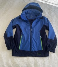 L.L. Bean Kids Wind And Rain Jacket Waterproof Jacket Large L 14 16 80 NWOT