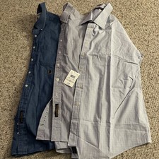 3 PCS Tommy Hilfiger Men Sz L Long Sleeve L Shirt Authentic NWT 