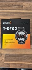 Amazfit T-Rex2 Smart Watch. Ember Black. In excellent used condition