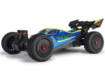 Arrma 1/8 Typhon Brushless 223S BLX 4x4 Buggy RTR mit DSC - Blau
