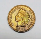 1904 INDIAN HEAD CENT Extremely Fine + Full Liberty